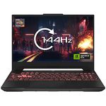 MESH Computers ASUS TUF Gaming A15 FA507NV 15.6-inch FHD 144Hz Gaming Laptop (AMD Ryzen 7 7735HS, 32 GB DDR5 RAM, 2000 GB SSD, NVIDIA GeForce RTX 4060 8GB GDDR6, Wi-Fi 6, Windows 11 Pro)