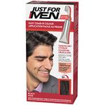 Just For Men Easy Comb-In Color, Grey Hair Coloring for Men with Comb Applicator - Black, A-55 (1 Count)