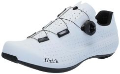 Fizik - R4 Overcurve Men's Bike Shoes, White Black, 6