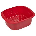 TML Glitter Red 11 Liter Rectangular Bowl