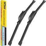 5 PLUS® Wiper Blades 28+28 Windshield Wiper Blades (Set of 2),Replacement for Ford Escape 2013-2019,Edge 2015-2022,Focus 2012-2018,Transit Connect 2021-2014 Wiper Blades