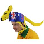 I LOVE FANCY DRESS Australian Kangaroo Hat with Cape - Aussie Novelty Hat - Australia Day - Pack of 1