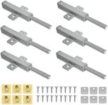 SKENGWEL 6 PCS Push to Open Door Catches, Magnet Push Door Catch Adhesive Heavy Duty Touch Latch Hardware for Cabinet Drawer Wardrobe Kitchen Door