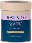 Dose & Co Pure Collagen Peptides, Unflavoured - 200g Powder Supplement