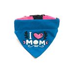 That Dog In Tuxedo i Love mom Cat/Puppy Bandana/Cat Scarf with Adjustable Cat/Puppy Collar