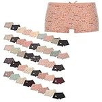 You&New 2 X Ladies Underwear Knickers Briefs Panties Boxer Boy Shorts Trendy Designs (Medium)