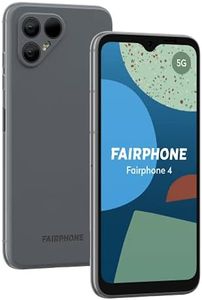 Fairphone 4 5G Sustainable Smartphone (8GB RAM | 256GB, 6.3 Inch Full HD+, Qualcomm Snapdragon 750G, Dual SIM), Android, Grey