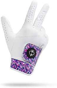 Pins & Aces - Vivid Camo Golf Glove Design - Premium AAA Cabretta Leather, Long-Lasting Durable Tour Glove for Men or Women - Premium Leather Golf Glove Left & Right Hand (Small, Right)