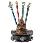 The Noble Collection Harry Potter Sorting Hat Pen Display - 7.5in (19cm) Cold Cast Porcelain Replica Pen Display - Officially Licensed Film Set Movie Props Gifts