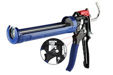 WORKPRO Sealant Caulking Gun, 9:1 & 18:1 Adjustable Thrust Ratio, for Applying 290-310 ml Cartridge Caulks, Sealants, Silicones, Adhesives