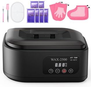 Paraffin Wax Machine for Hands and Feet–Paraffin Wax Warmer with Auto-Timer and Keep Warm Mode, Paraffin Wax Bath Moisturizing Kit for Arthritis, Skin Hydration, Relax Muscles-Black