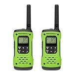 Motorola Solutions Talkabout T600 H2O Rechargeable Two-Way Radios, 2 Pack, - Green/Black