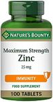 Nature's Bounty Maximum Strength Zi