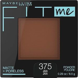 (java) - Maybelline New York Fit Me Matte + Poreless Foundation Powder, Java