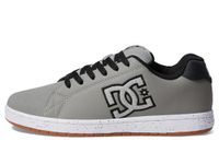 DC Men's Gaveler Low Shoe Skate, Grey/Grey/White, 14