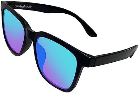Dwbulndok Color Blindness Glasses Red-green Blind Sunglasses Color Correction ZD-603, Used for Indoor and Outdoor Color Vision Abnormalities