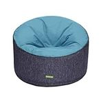 Gardenista Round Extra-Large Bean Bags for Garden or Poolside | Portable Giant Bean Bags for Outdoor Furniture | Water-Resistant Bean Bag Seat for Home (Teal)