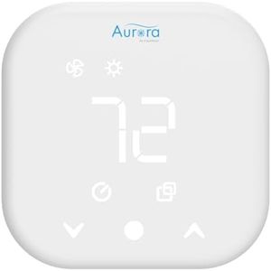 Aurora air-condition Smart Thermostat for Home, Programmable WiFi Thermostat, Saving Thermostat-Up to 4 Heat/2 Cool, Easy DIY Install