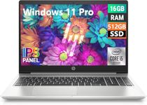 HP ProBook 450 G7 Business Laptop, 15.6-Inch(1366x768), Intel Core i5-10210U, 16GB RAM, 512GB SSD, US QWERTY Keyboard, Windows 11 Pro (Renewed)
