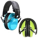 2 Pack Noise Canceling Headphones for Kids, Kids Ear Protection Earmuffs for Autism, Toddler, Children, Noise Cancelling Sound Proof Earmuffs/Headphones for Concerts, Air Shows, Fireworks