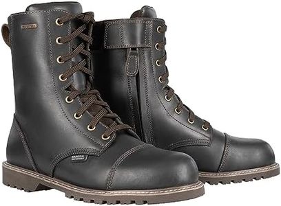 Oxford Men's Merton 2.0 Motorcycle Boots, Brown, 8 UK