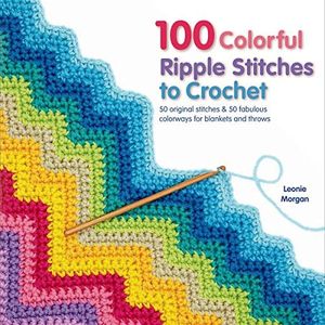 Macmillan Publishers St.Martin's Books, 100 Colorful Ripple Stitches to Crochet, Small