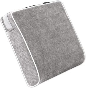 Justsafe 10cm Thick Extra Large Memory Foam Seat Cushion - XL Orthopaedic Ergonomic Office Chair Cushion for Back, Sciatica & Tailbone Pain Relief - Non-Slip Support Car, Desk & Wheelchair Cushion