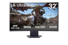 LG Ultragear™ 32GS60QX-B 32-inch Ultragear™ QHD (2560x1440) 1000R Curved Gaming Monitor | 1ms (GtG), 180Hz | AMD FreeSync™