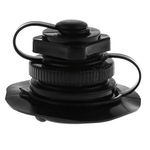 LYLA Replacement Air Valve Cap Screw for Inflatable Boat Kayak Raft Airbed Black