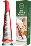 NEW!! OTOTO Pepito Zester Grater - Gnomes Cheese Grater, Gnome Gifts, Parmesan Cheese Graters for Kitchen, Garlic Grater, Citrus Lemon Zester, Cute Kitchen Accessories Unique Gadgets, Mushroom Gifts