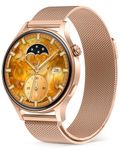 aeac Smart Watch for Women, AMOLED Ultra-Clear Screen Activity Trackers with Heart Rate/Sleep/SpO2 Monitor, Smartwatch for iPhone/Samsung/Android, 110+ Sport Modes Waterproof Fitness Watch