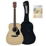 Yamaha F280 Acoustic Guitar, Natural With Bajaao Gig Bag