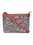 ZOUK Harmony Sling Bag | Crossbody Bags for Women | Women's Handbags | Stylish | Vegan Leather Evening Bag | Travel & Office Use | Purse and Wallet | FloMotif Print