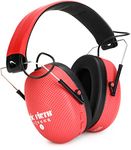 Vic Firth Bluetooth Isolation Headphones, Red (VXHP0012)