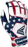 Easton | WALK-OFF NX Batting Gloves | Baseball/Softball | Adult Large | Stars & Stripes