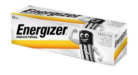 Energizer Industrial Battery Long Life LR20 1.5V D Ref 623865 [Pack 12]