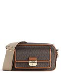 Michael Kors Bradshaw Medium Pocket Camera Crossbody Brown/Acorn One Size