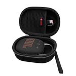 XANAD Carrying Case Compatible with JBL Clip 5/ Clip 4 Bluetooth Speaker- Travel Hard Bag Black