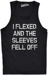 Mens I Flexed and the Sleeves Fell 