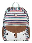 Roxy Women's Backpack Caribbean Backpack, Yandai Stripe Combo Eclipse, 40.5 x 30.5 x 12.5 cm, 18 Litres