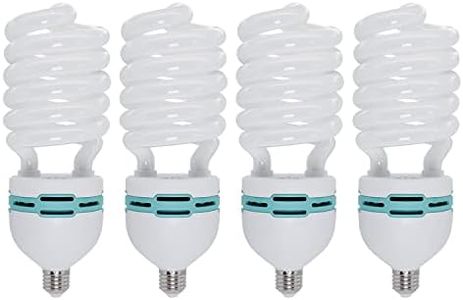 LimoStudio [4 Pack] 85W 5500K CFL, Compact Fluorescent Light Bulb for Photography Studio, Day Light Balanced Pure White, AGG120