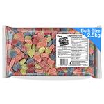 JOLLY RANCHER Fruity Sours Gummy Candy, Halloween Candy, Assorted Candy Gummies to Share, Bulk Bag, 2.5kg Snack Sized Assorted Candy - Online Exclusive