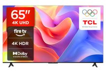 TCL 65PF650K 65-inch 4K Ultra HD, HDR TV, Smart LED Fire TV (Dolby Vision, Dolby Atmos, DTS, HDR 10, Alexa built-in, Airplay2, Miracast)