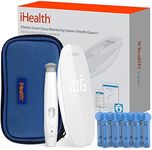 iHealth Smart Wireless Gluco Monitoring with 10 Test Strips, 10 Lancets and Lancing Pen