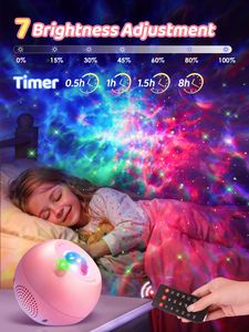 PIKOY Galaxy Projector Lava Lamp – LED Night Light for Bedroom