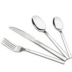 Fosly 32 Piece Stainless Steel Cutlery Set for 8 Persons