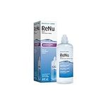 ReNu Multi-Purpose Contact Lens Solution 240 ml - For Soft Contact Lenses for Comfortable Wear, Gentle on Sensitive Eyes, Clean, Disinfect, Rinse, Lubricate and Store your Lenses, Lens Case Included