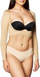 Rhonda Shear Ahh Womens Plus Size Seamless Arm Shaper, Nude, 1X Plus