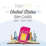 travSIM T-Mobile Prepaid USA SIM Ca