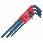 Bondhus 10999 Set of 9 Balldriver L-wrenches, sizes 1.5-10mm